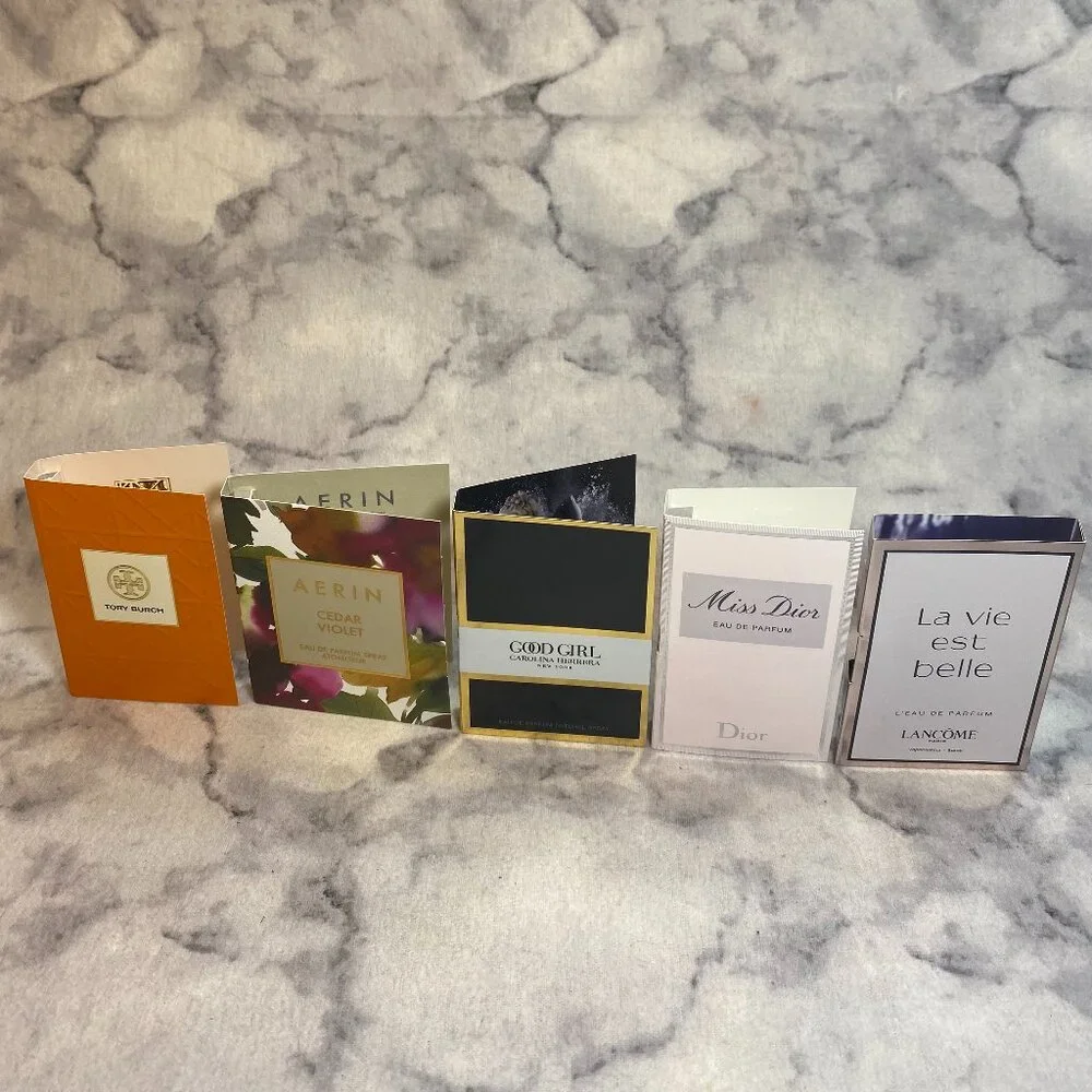 Lot of 5 Lancome,Dior,Carolina Herrera,Aerin,ToryBurch,VieBelle,GoodGirl-5pc-NEW - Picture 2 of 10